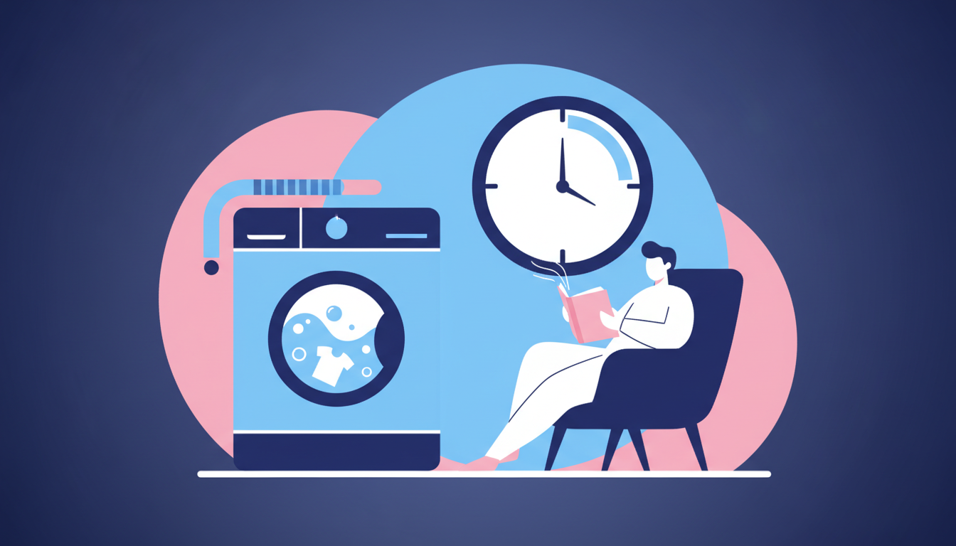 How long does a laundromat wash take