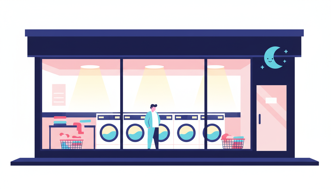 Laundromat safety tips
