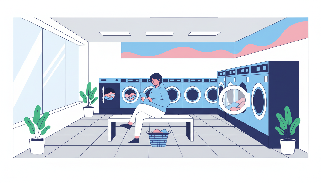 Self-service laundromats in Melbourne
