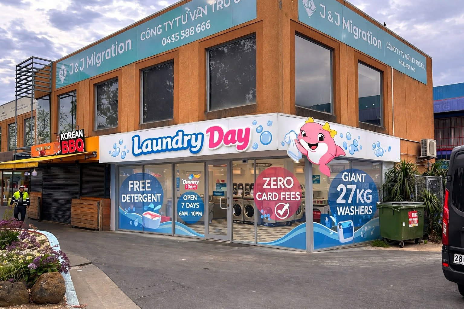 Laundry Day St Albans storefront at 329 Main Road East