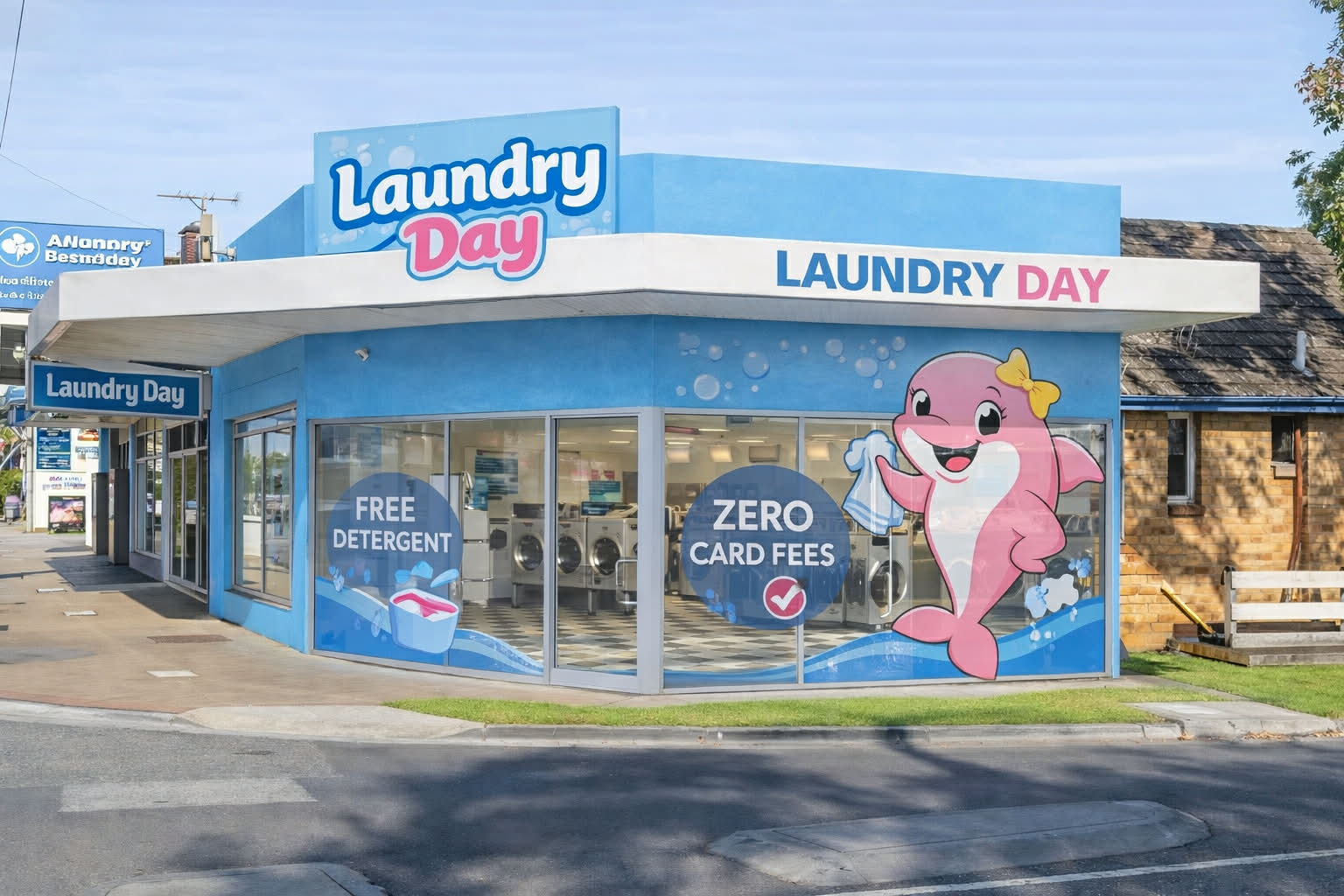 Laundry Day Maribyrnong storefront at 103 Rosamond Road